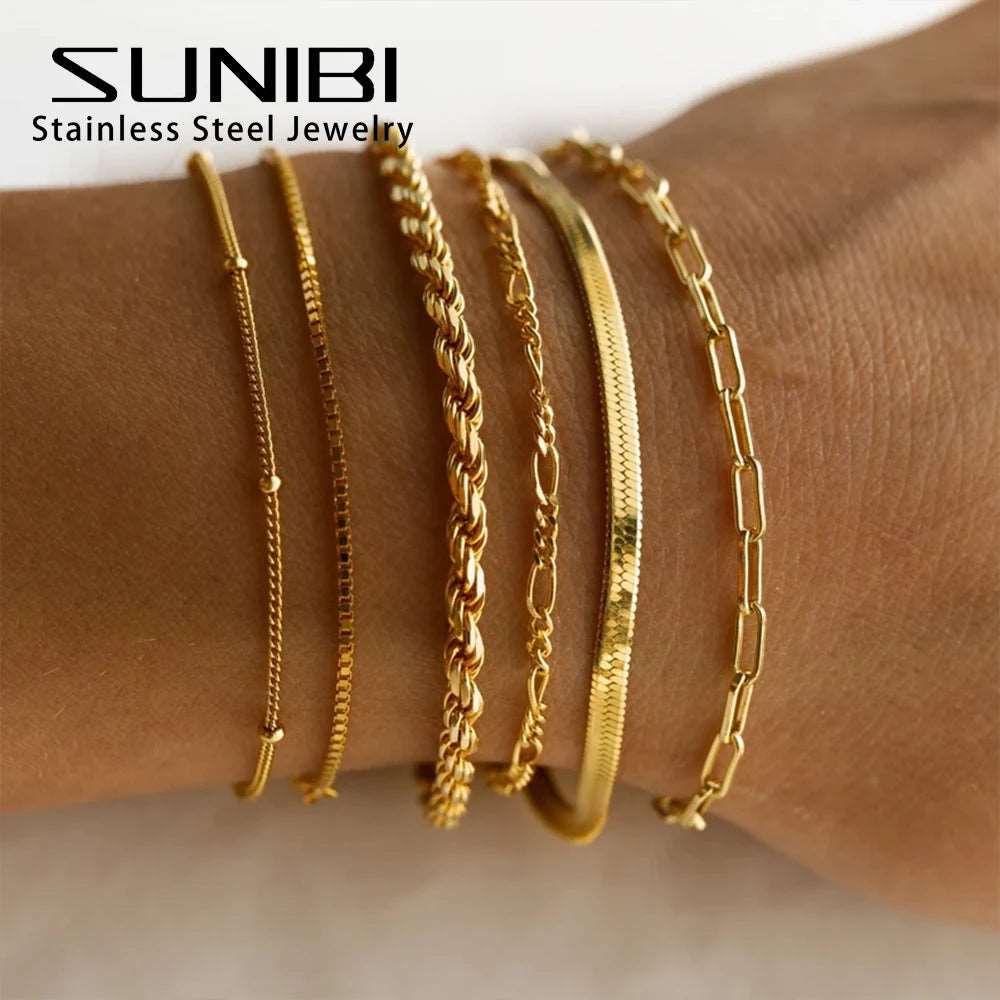 Classic Snake Chain Bracelets