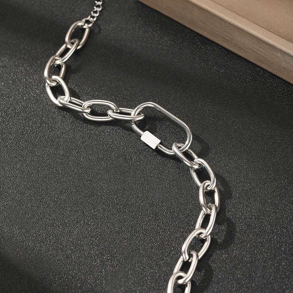 Bracelets Hip Hop OT Buckle Chunky Chain
