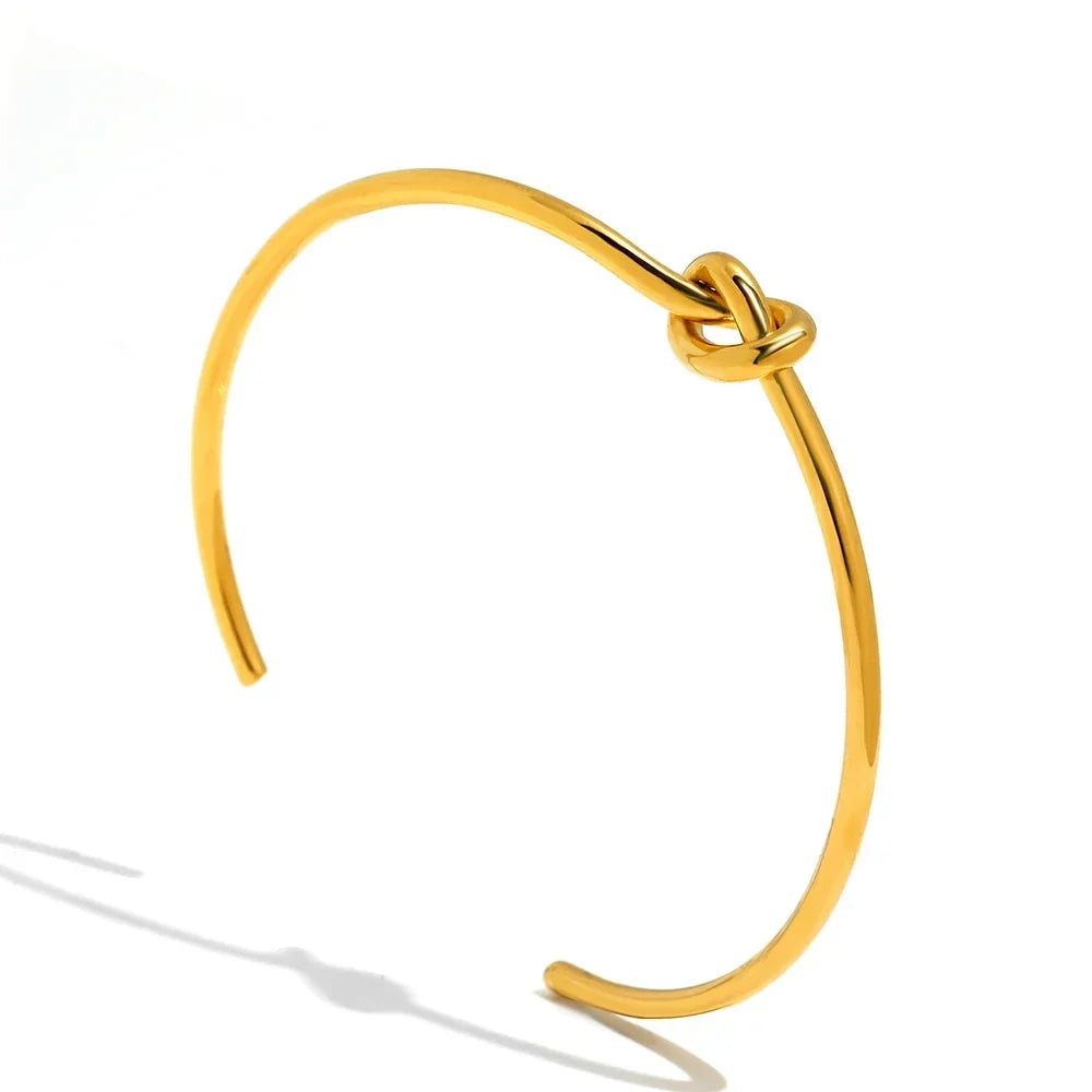 Vintage Men's Fashion Woven Twist Texture Bangles